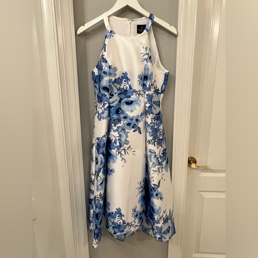 Adrianna Papell Aline Evening or dressy bridal shower Dress. Sz 4.